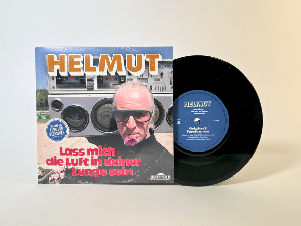 7" Vinyl: Helmut - Lass mich die Luft in Deiner Lunge Sein (Pottoriginale mit DJ Hell)